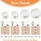 Round Mirror Wall Decor Mirror Wall Art Mirrors with Colour Reflection